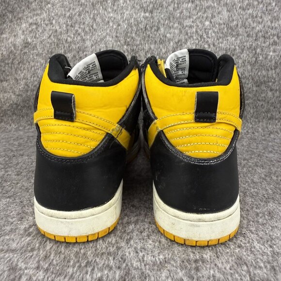 ✅Mens 10 Nike Dunk CMFT Black/Yellow Sneakers High Top Basketball Shoes ✅SIZING - Picture 10 of 16